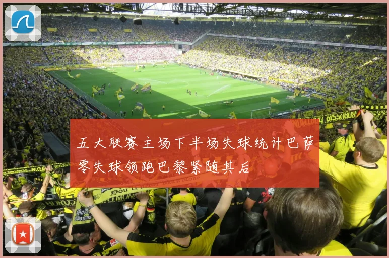 五大联赛主场下半场失球统计巴萨零失球领跑巴黎紧随其后